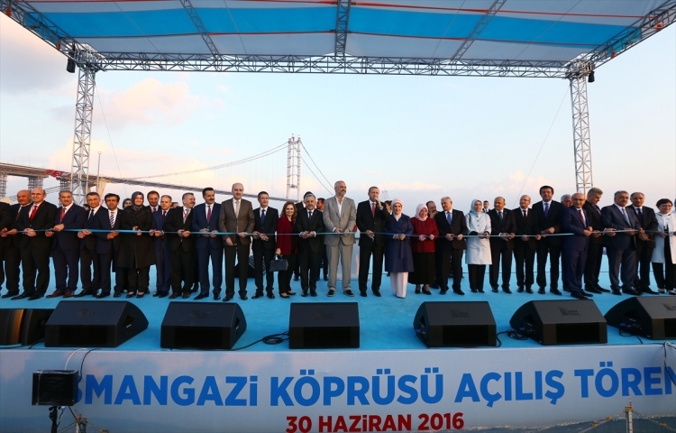 Osmangazi Köprüsü açıldı! Muhteşem kareler 40