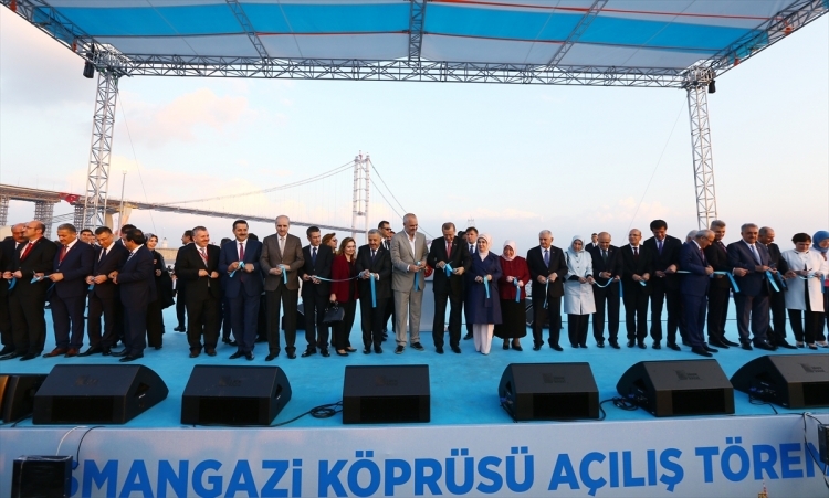 Osmangazi Köprüsü açıldı! Muhteşem kareler 50