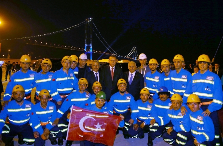 Osmangazi Köprüsü açıldı! Muhteşem kareler 57