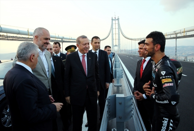 Osmangazi Köprüsü açıldı! Muhteşem kareler 66