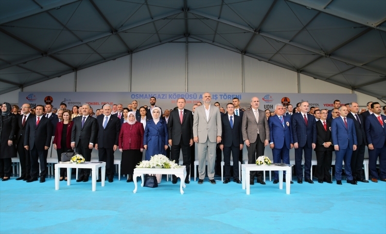 Osmangazi Köprüsü açıldı! Muhteşem kareler 68