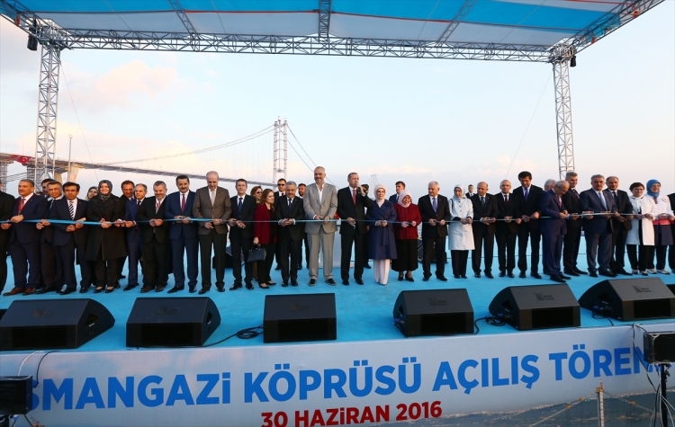 Osmangazi Köprüsü açıldı! Muhteşem kareler 73