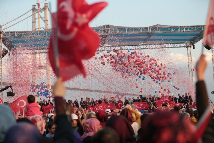 Osmangazi Köprüsü açıldı! Muhteşem kareler 84