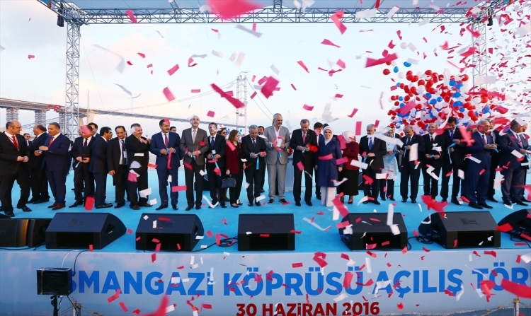 Osmangazi Köprüsü açıldı! Muhteşem kareler 95