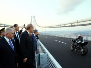 Osmangazi Köprüsü açıldı! Muhteşem kareler