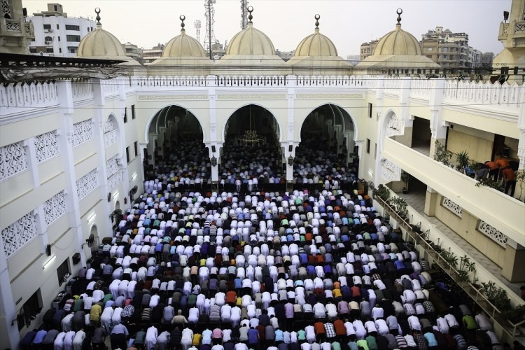 Rusya'da bayram namazı 112