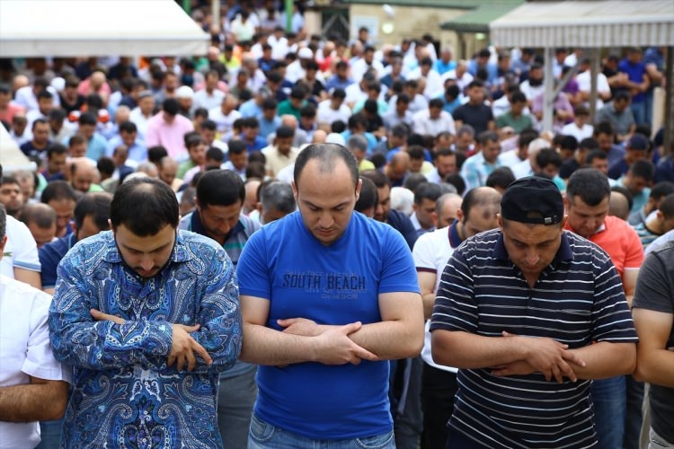 Rusya'da bayram namazı 116