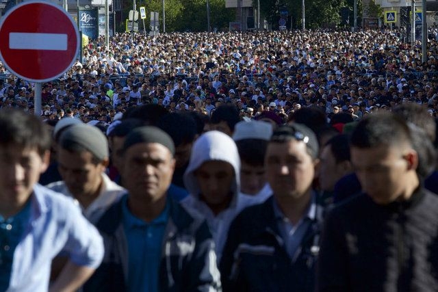 Rusya'da bayram namazı 13