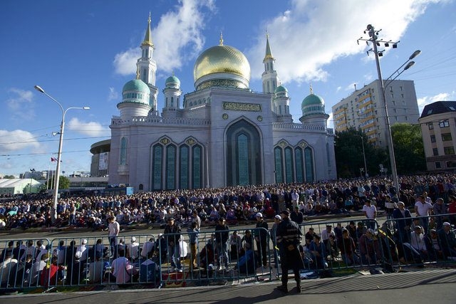 Rusya'da bayram namazı 14