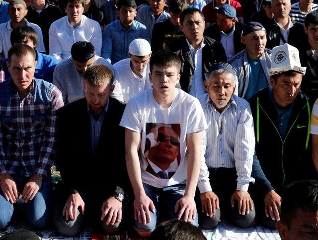 Rusya'da bayram namazı 16