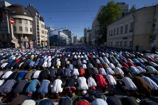 Rusya'da bayram namazı 18