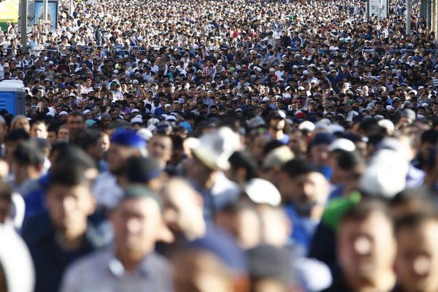 Rusya'da bayram namazı 9