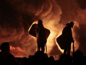 Başkanlık binasını işgal ettiler