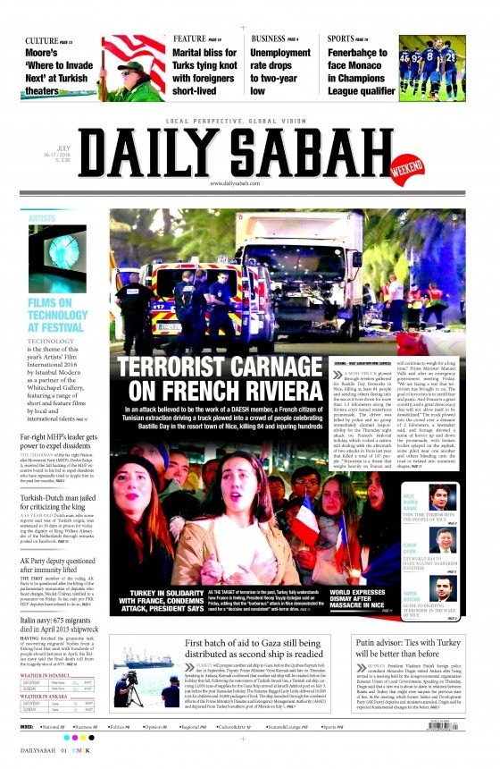 16 Temmuz 2016 gazete manşetleri 16