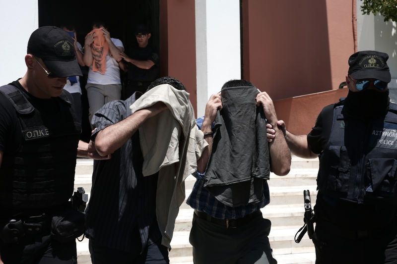 Yunanistan'a kaçan darbeciler Adliye'ye böyle geldiler 12