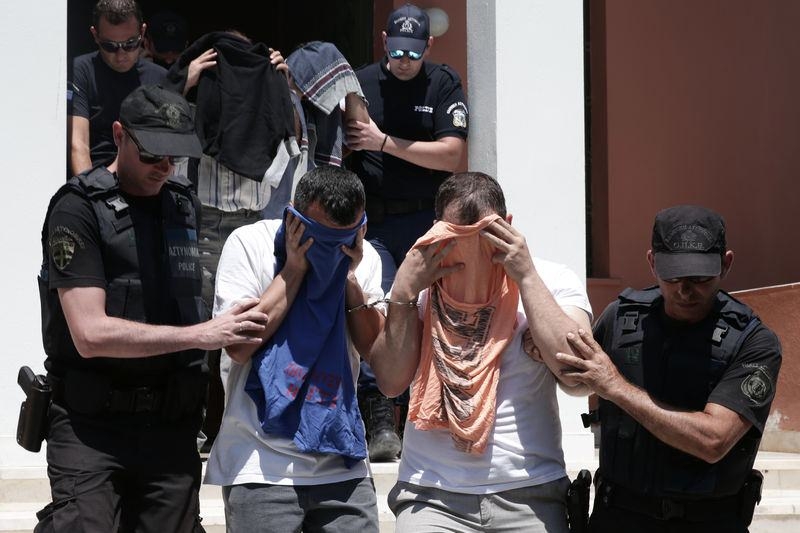 Yunanistan'a kaçan darbeciler Adliye'ye böyle geldiler 5