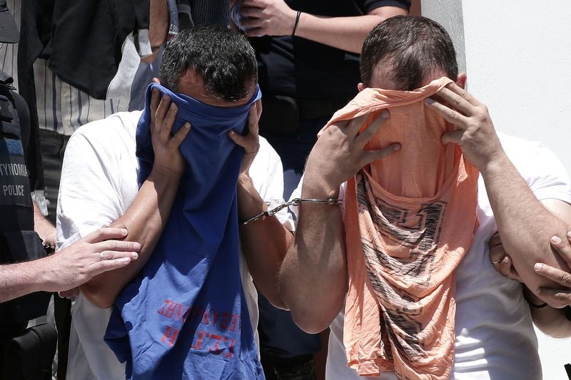 Yunanistan'a kaçan darbeciler Adliye'ye böyle geldiler 7