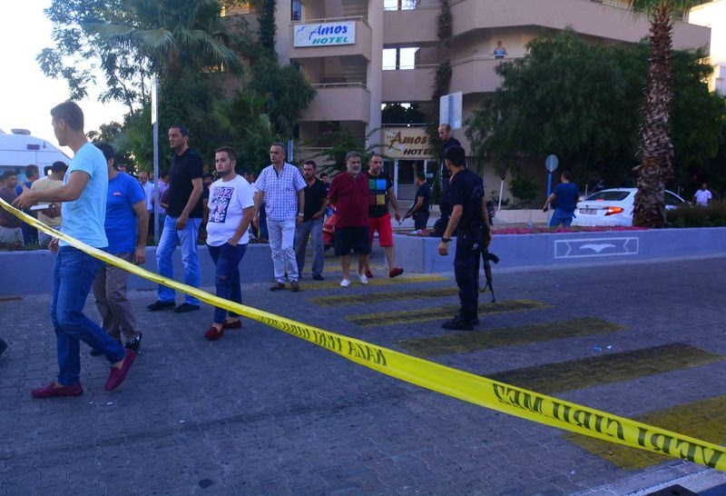 Erdoğan'ın konakladığı otele yapılan saldırının izleri 58