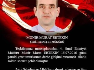Darbeci hainlerin şehit ettiği polislerimiz