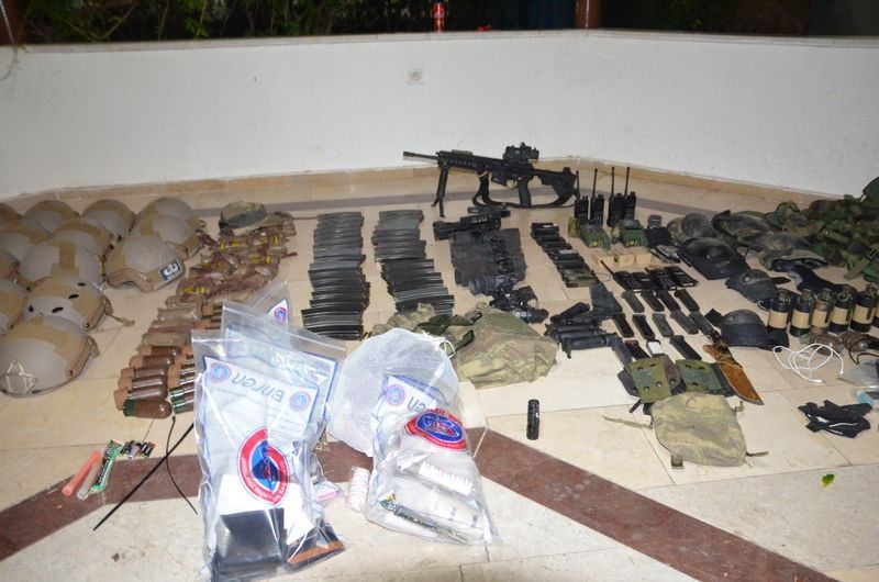 Otel baskınındaki silahlar bulundu! 28