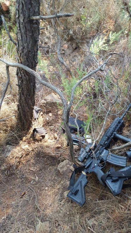 Otel baskınındaki silahlar bulundu! 9