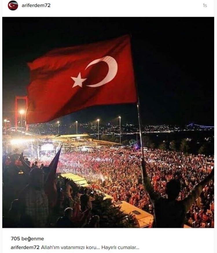 Futbol dünyası darbe girişimine karşı tek yürek 21