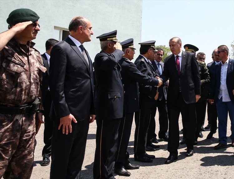 Erdoğan, Özel Harekat Daire Başkanlığı'nı ziyaret etti 11
