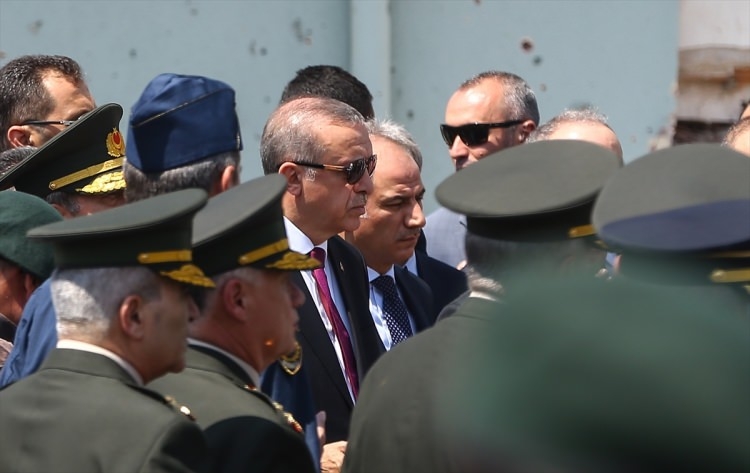 Erdoğan, Özel Harekat Daire Başkanlığı'nı ziyaret etti 17