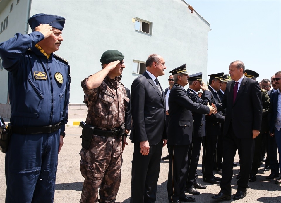 Erdoğan, Özel Harekat Daire Başkanlığı'nı ziyaret etti 9