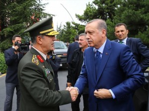 Cumhurbaşkanı Erdoğan, Genelkurmay karargahında