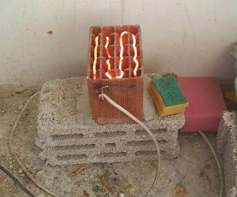 Bu da Suriyelilerin 'Vantilatör klima'sı 12