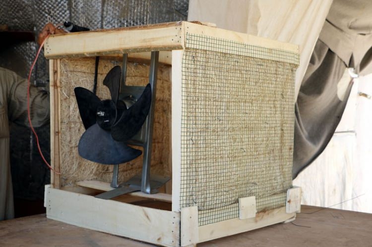 Bu da Suriyelilerin 'Vantilatör klima'sı 8