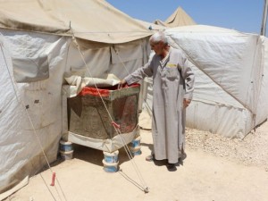 Bu da Suriyelilerin 'Vantilatör klima'sı