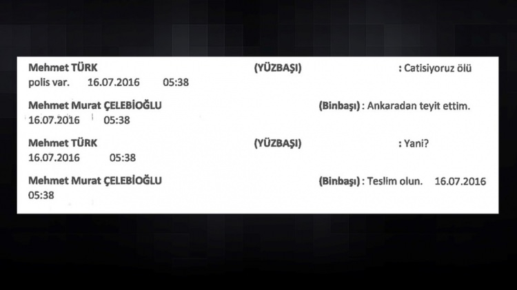 Darbeci hainlerin 'Whatsapp' yazışmaları 39