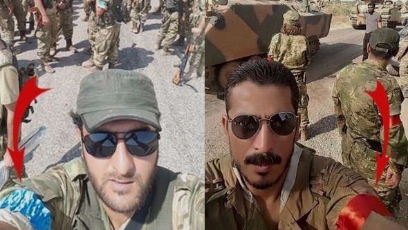 Kollarındaki kırmızı ve mavi bantlar ne anlama geliyor? 7