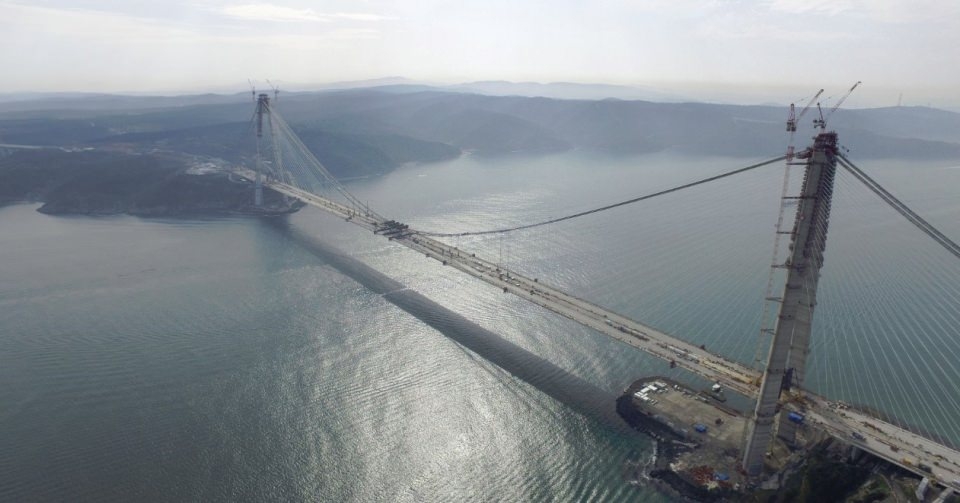 Adım adım Yavuz Sultan Selim Köprüsü 16