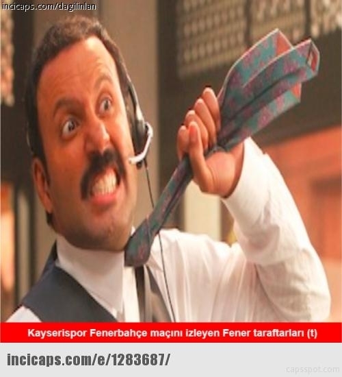 Fenerbahçe-Kayserispor maçı Caps'leri 19