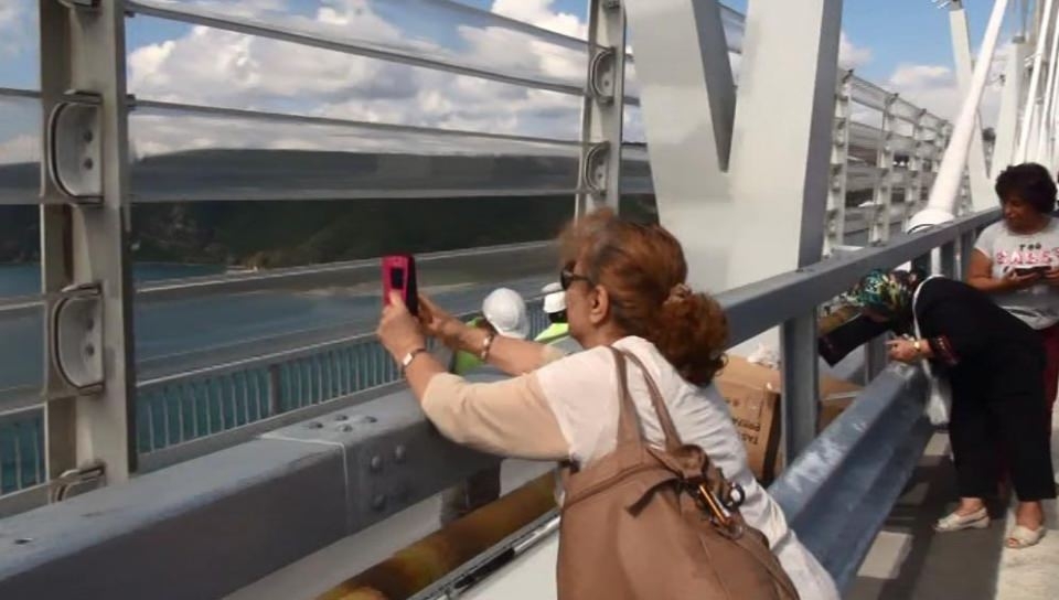 3. Köprü'de dikkat çeken ayrıntı 16