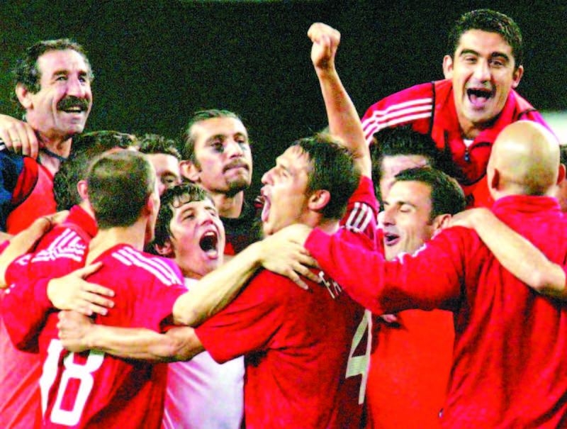 Milli Takım'ın yakın tarihinden unutulmaz kareler 71