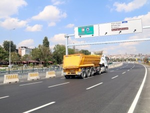 Avrasya Tüneli havadan böyle görüntülendi