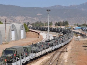 İstanbul'dan yola çıkan zırhlı araçlar Gaziantep'e ulaştı
