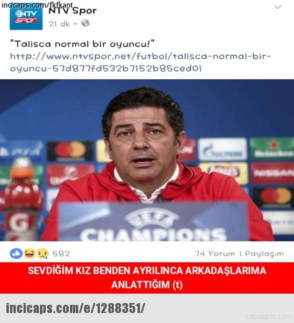 Benfica - Beşiktaş maçı capsleri 5