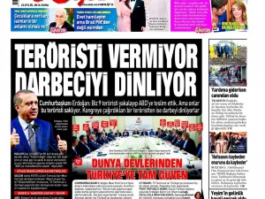 23 Eylül Cuma gazete manşetleri