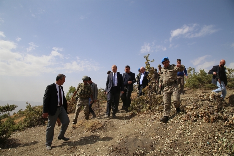 İçişleri Bakanı Soylu, o bölgeyi inceledi 21