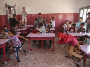 Cerablus'ta ilk ders zili çaldı