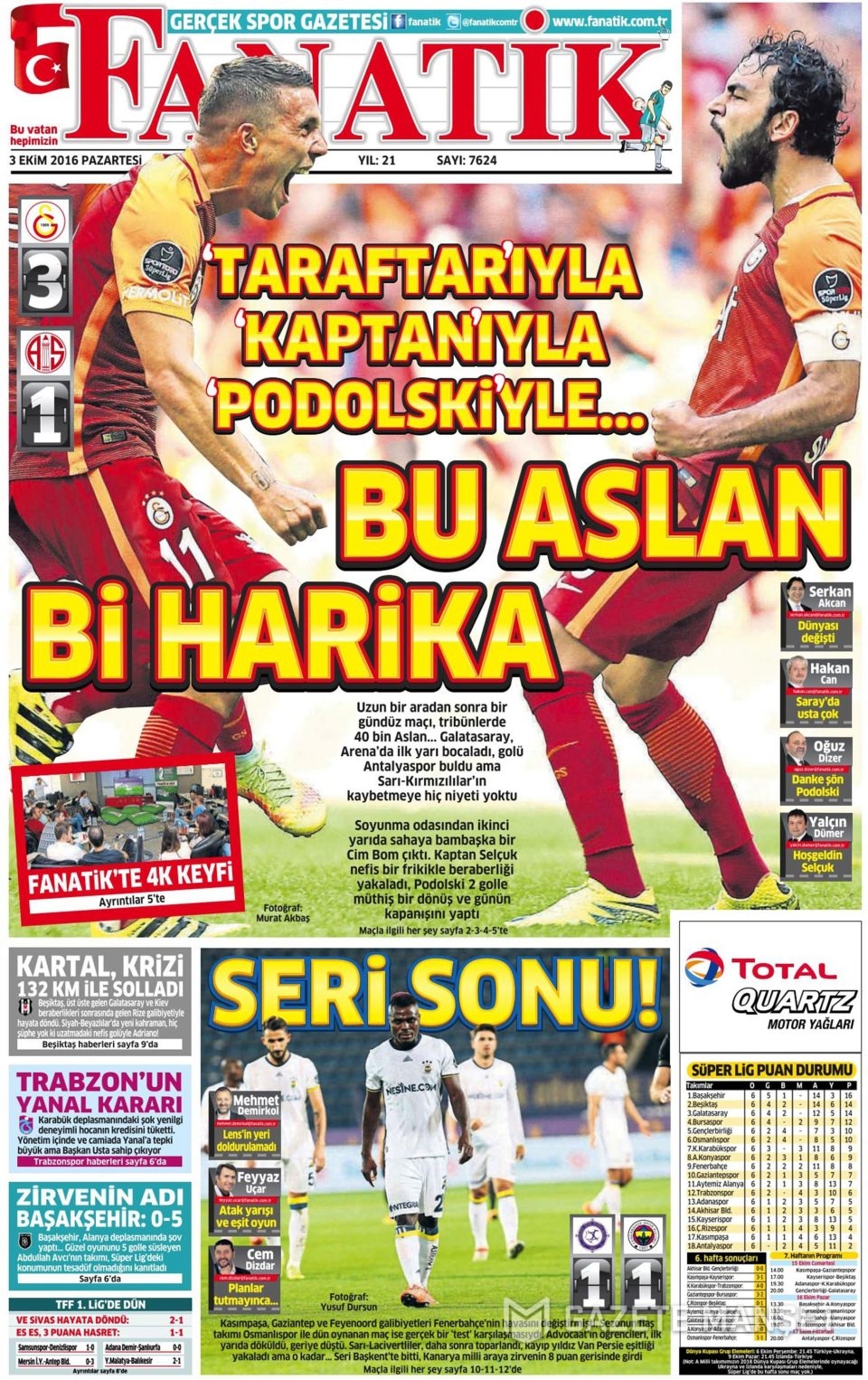 3 Ekim Pazartesi gazete manşetleri 22