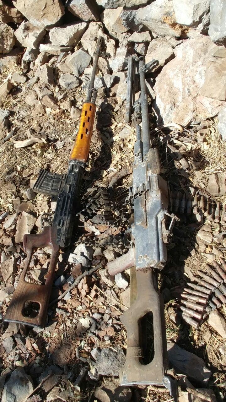 PKK'lılar silahlarını bırakıp kaçtı 3