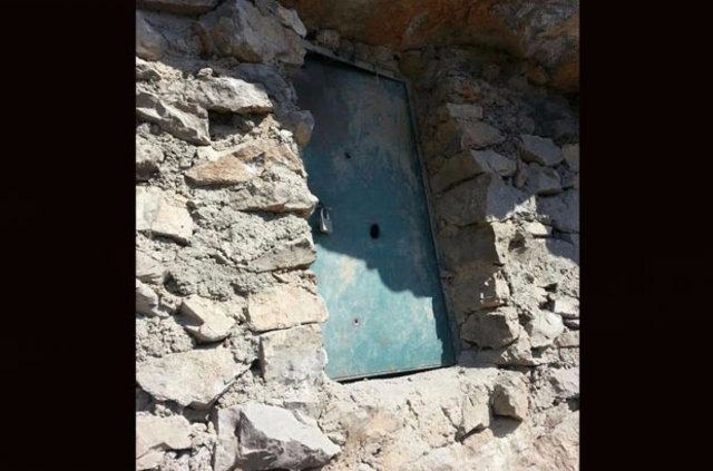 Mağara içerisinde cephanelik bulundu 12