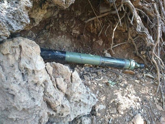 Mağara içerisinde cephanelik bulundu 4