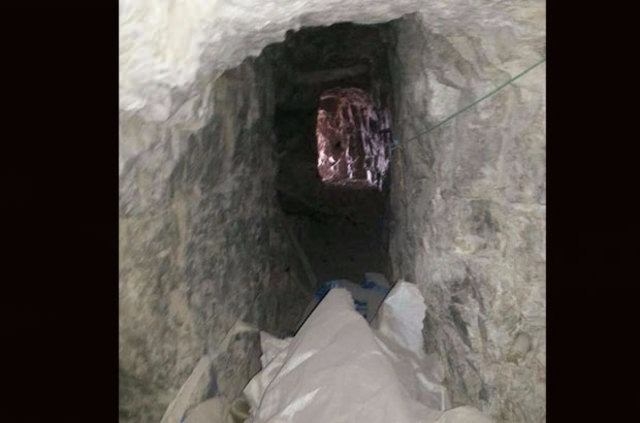 Mağara içerisinde cephanelik bulundu 5